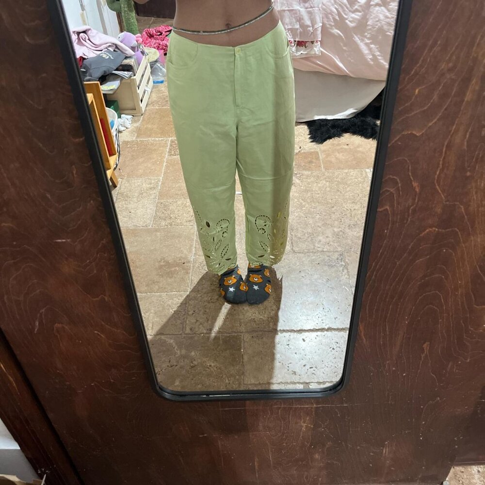 Vintage Y2K Larry Levine Linen Pants